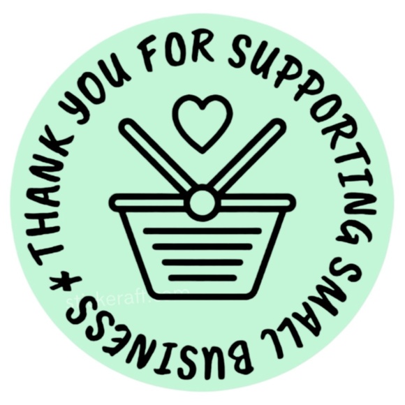 Pack of 100 Stickers | thank you Stickers 2 in round| Packaging Supplies NWT - Picture 8 of 13